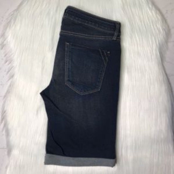 NWT Apt. 9 cuffed bermuda jean shorts size 4 - Picture 2 of 4